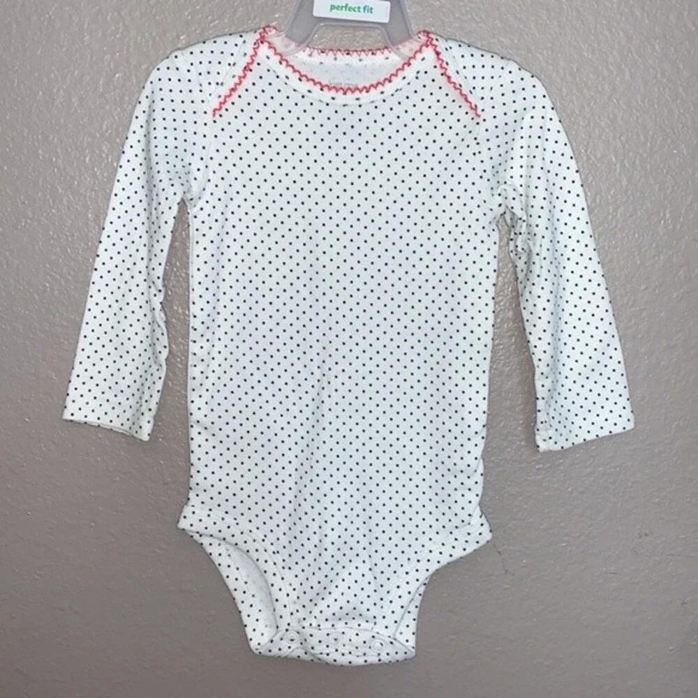 Just One You Baby girl 12 month old Pink textured/corduroy dress.